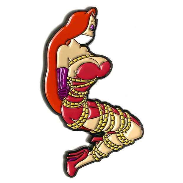 Geeky  Kinky Jessica Rabbit Pin