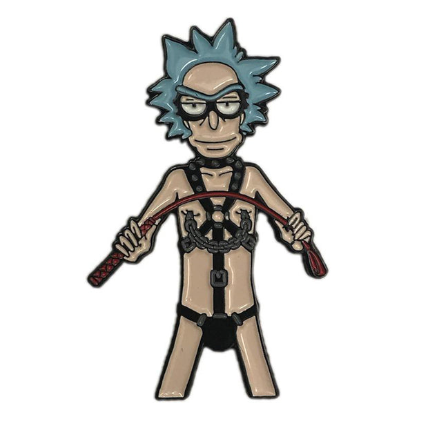 Geeky  Kinky Master Rick Pin