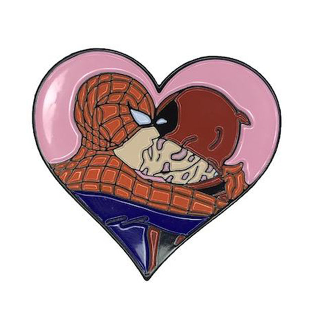 Geeky  Kinky SpiderPool Pin