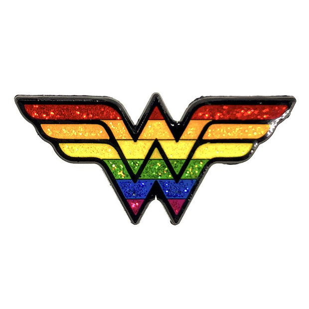 Geeky  Kinky Wonder Pride Pin