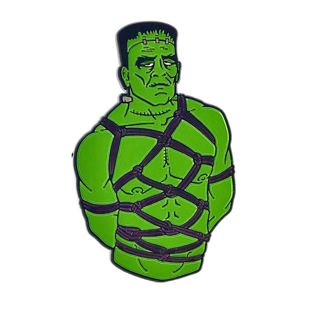 Geeky  Kinky Frankenstein Bound Pin