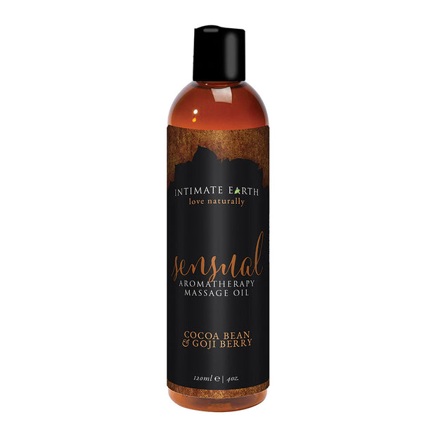 Intimate Earth Massage Oil - Sensual Coco Bean  Goji 4oz