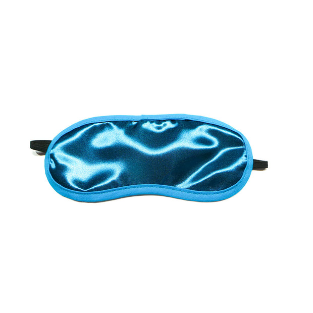 Foxtails Satin Eye Mask Aqua