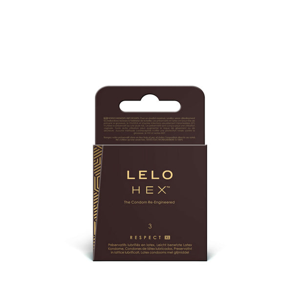 LELO Hex Respect Condoms 3 pk.