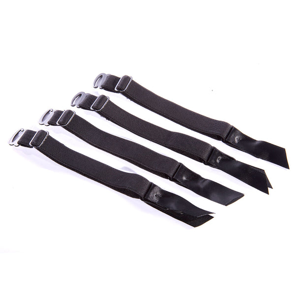 SpareParts Removeable Garter Black (set of 4)