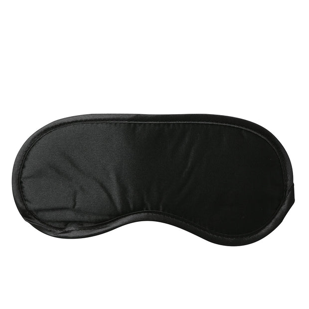 SM Satin Blindfold - Black