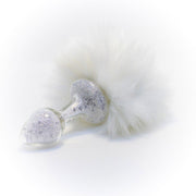 Crystal Delights Magnetic Sparkle Bunny Tail