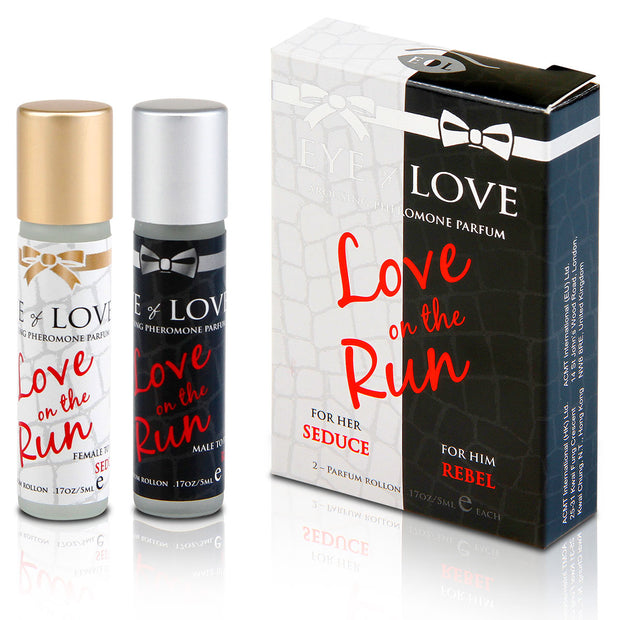 Eye of Love - Love on the Run Pheromone Couples Kit 5ml - Rebel/Seduce             
